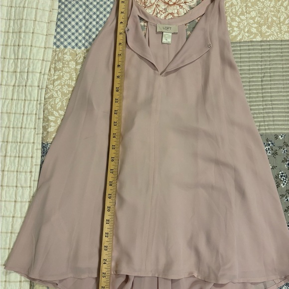 Loft Pink Sleeveless Blouse - Picture 5 of 6